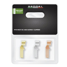 Gamma+ Stylecraft click Lever 3pk- Gold, Rose Gold, Chrome - BUYBARBER.COM