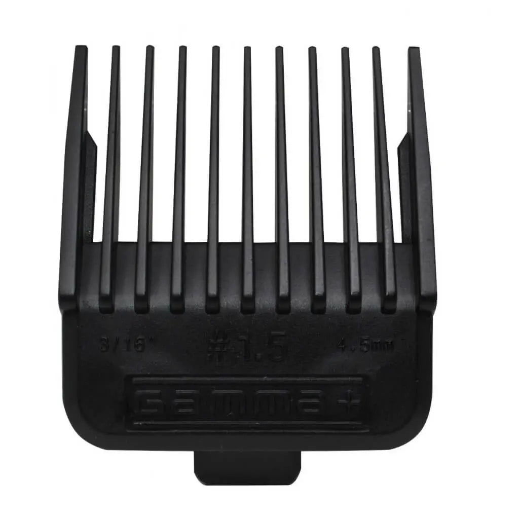 Gamma+ Stylecraft Double Magnetic Guards- Black - BUYBARBER.COM