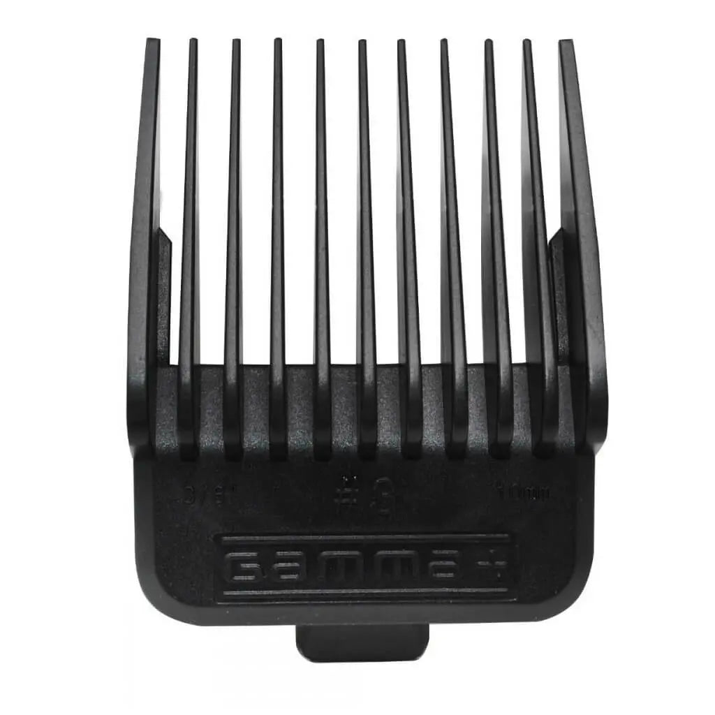 Gamma+ Stylecraft Double Magnetic Guards- Black - BUYBARBER.COM