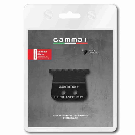Gamma+ DLC Ultimate 2.0 Fixed Trimmer Blade .3mm blade tip - BUYBARBER.COM