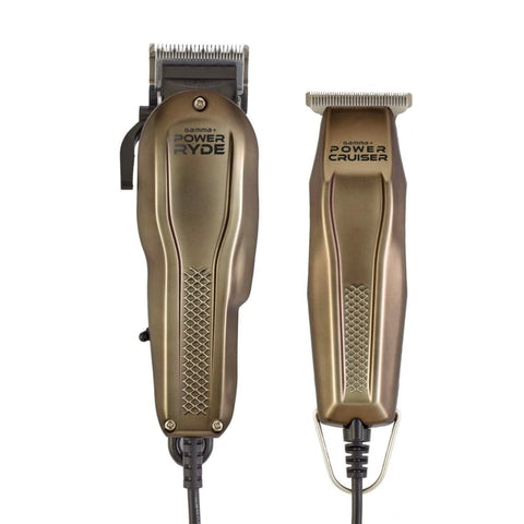 Gamma+ Power Ryde Clipper and Trimmer Combo