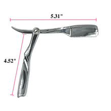 Kustom Clippers Professional Alloy Straight Razor for Men