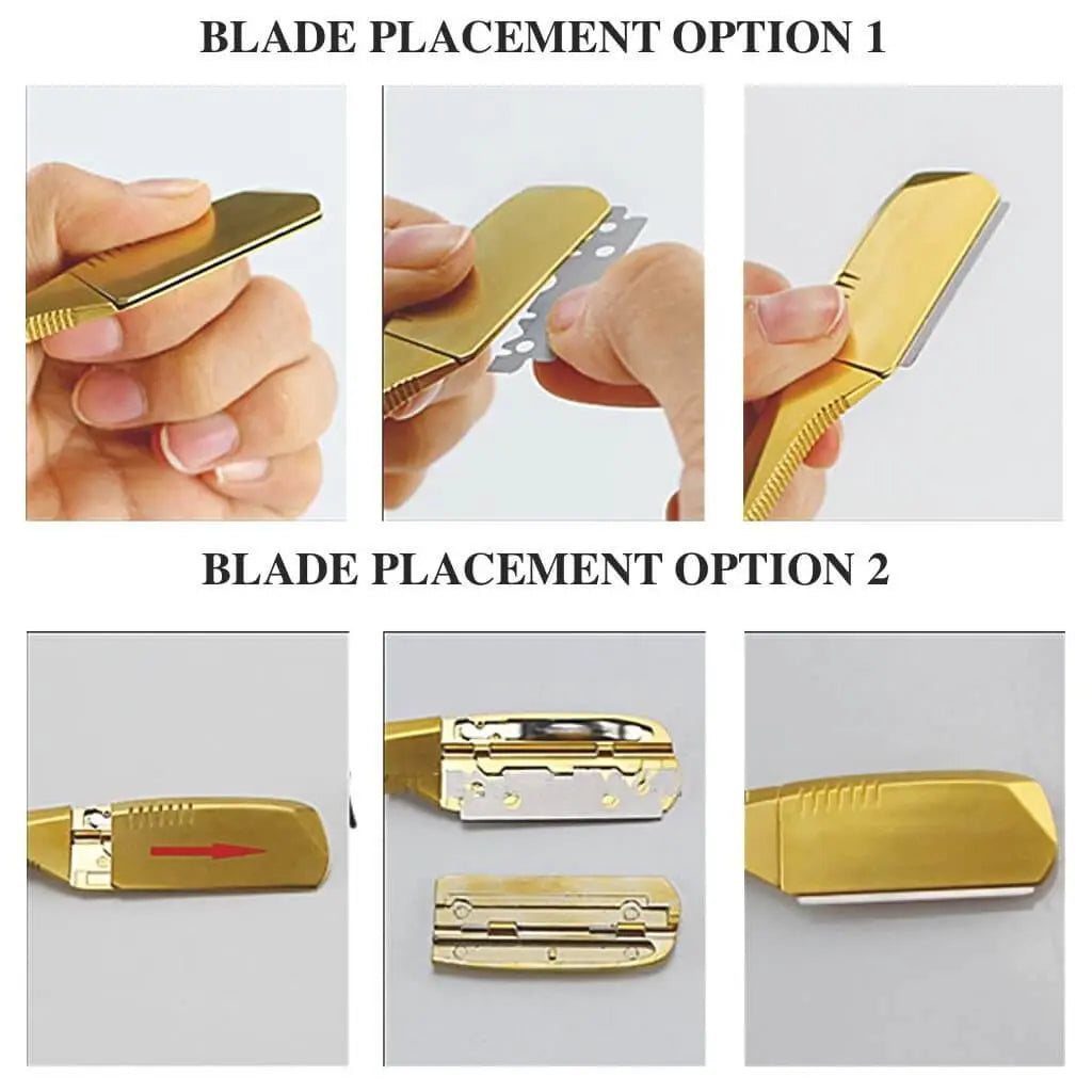 Kustom Clippers Professional Alloy Straight  Razor - BUYBARBER.COM
