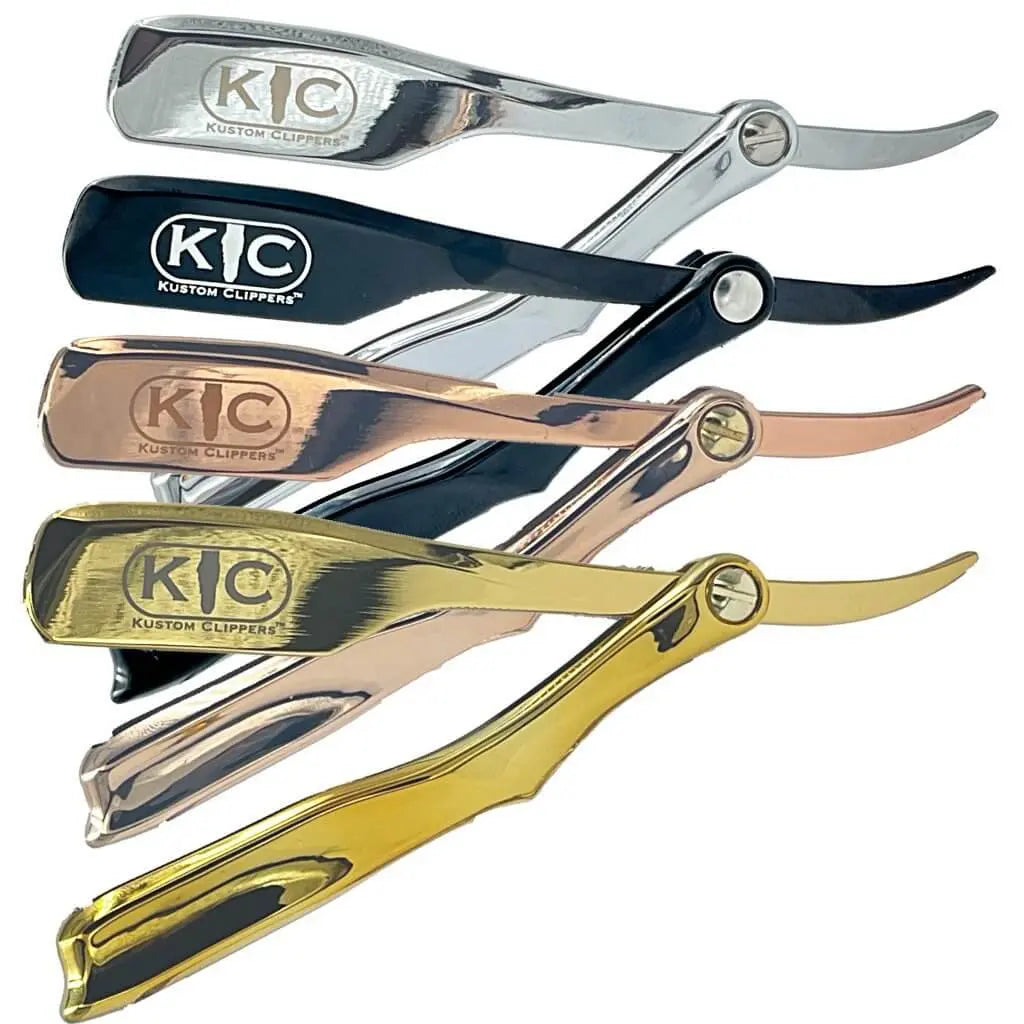 Kustom Clippers Professional Alloy Straight  Razor - BUYBARBER.COM