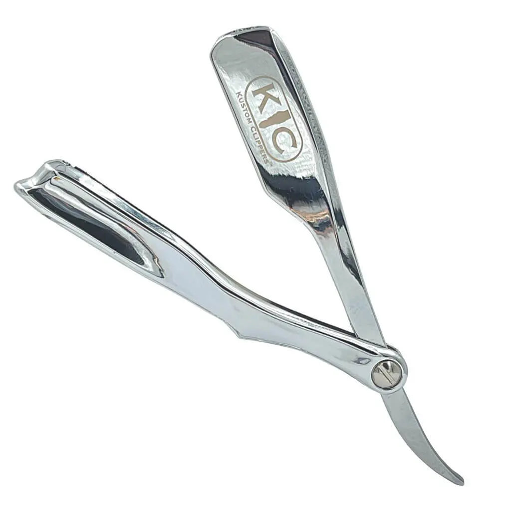 Kustom Clippers Professional Alloy Straight  Razor - BUYBARBER.COM