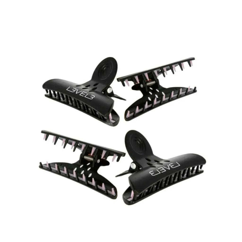 Level 3 Hair Claw Clips-4 Pack - BUYBARBER.COM