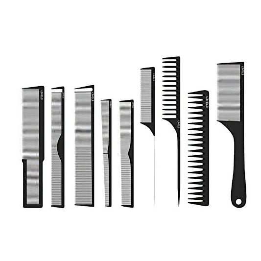 Level 3 Barber Styling Comb Set- 9pc | Shop Buy Barber 