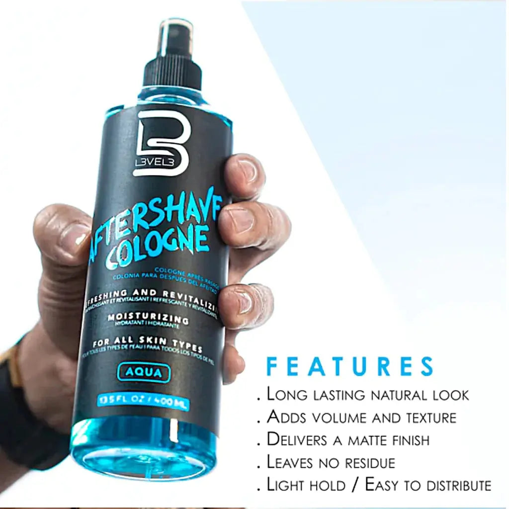After Shave Cologne Aqua 750ml By L3VEL3 | Buybarber.com