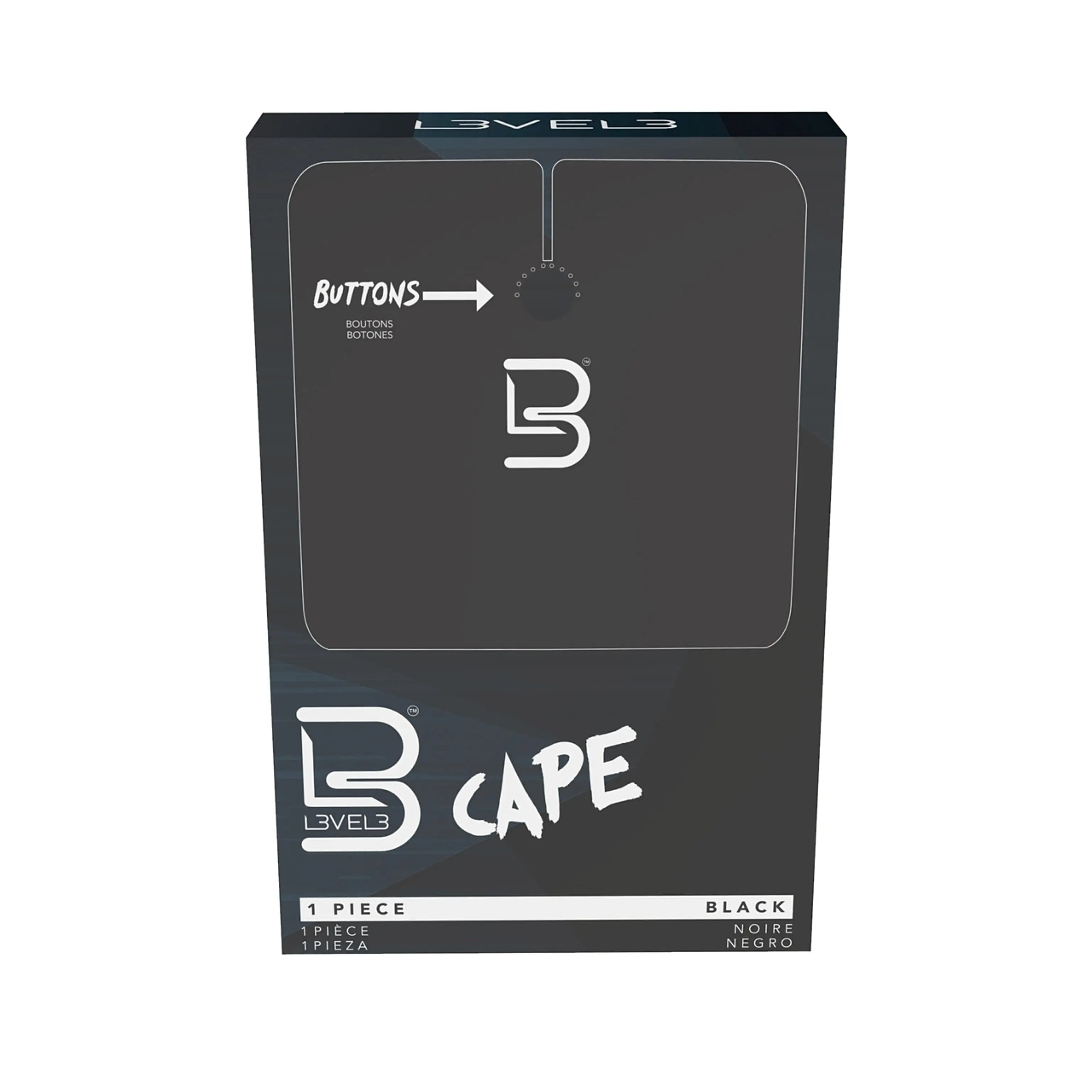 Level 3 Professional Cutting Cape - BUYBARBER.COM