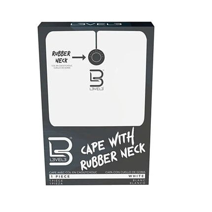 Level 3 Professional Rubber Neck Cutting Cape | Shop BuyBarber