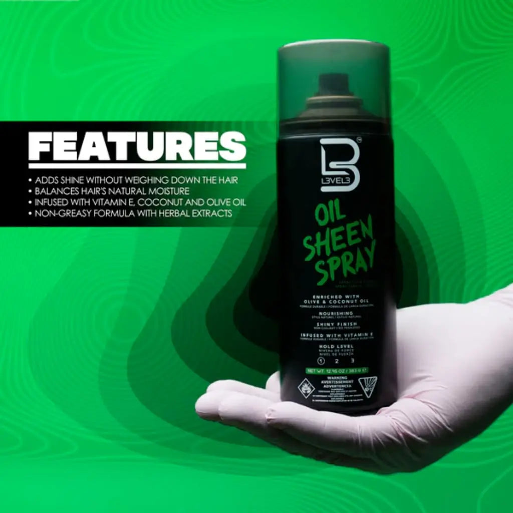 Level 3 Oil Sheen Spray | Shop Buy Barber