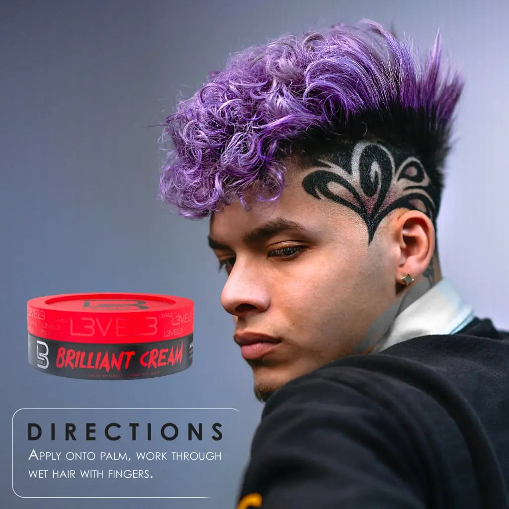 Level 3 Styling Brilliant Cream - BUYBARBER.COM