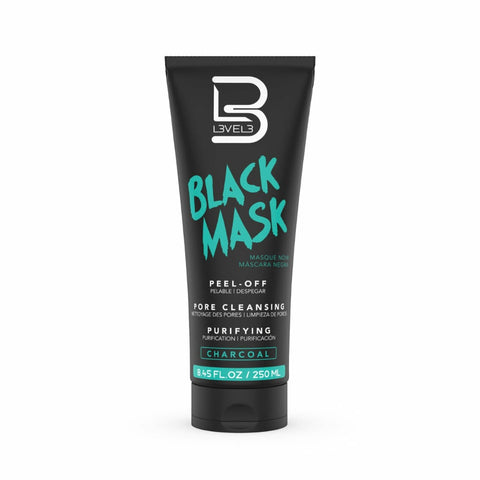Level 3 Barber Black Facial Mask