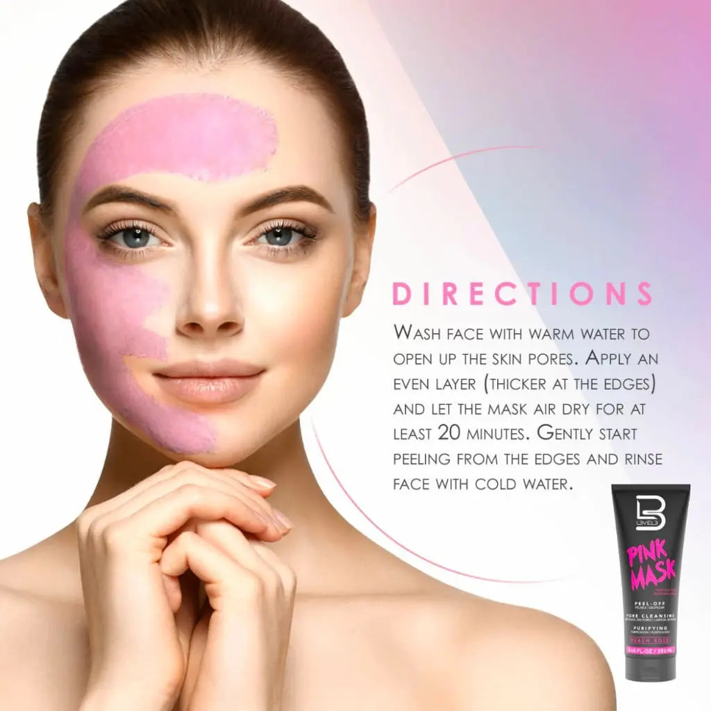 Level 3 Pink Facial Mask - BUYBARBER.COM