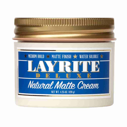 Layrite Natural Matte Cream - 4.2oz - BUYBARBER.COM