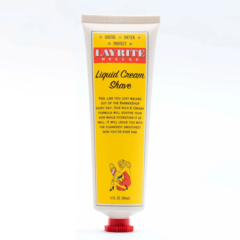 Layrite Liquid Cream Shave - BUYBARBER.COM