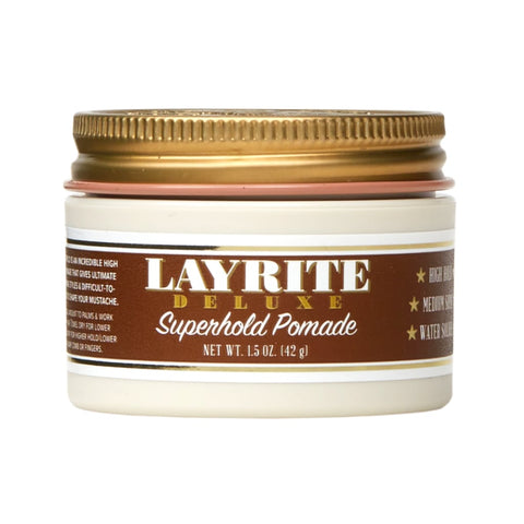 Layrite Superhold Pomade - 1.5oz | Shop BuyBarber