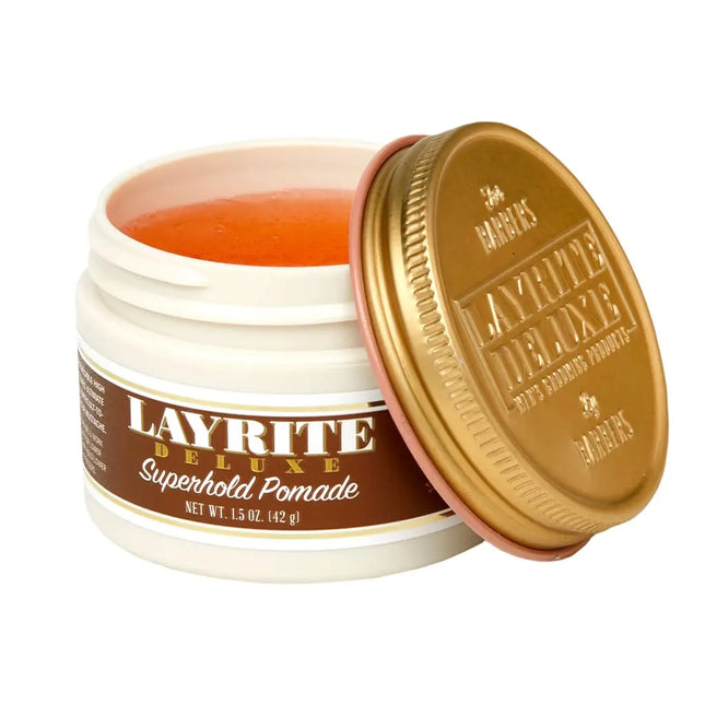Layrite Superhold Pomade - 1.5oz | Shop BuyBarber
