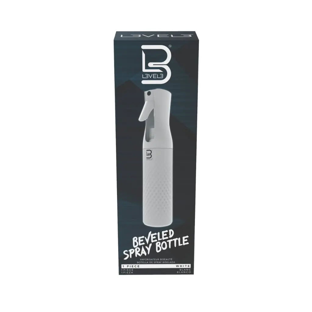 Level 3 Beveled Spray Bottle Continuous Mist - BUYBARBER.COM