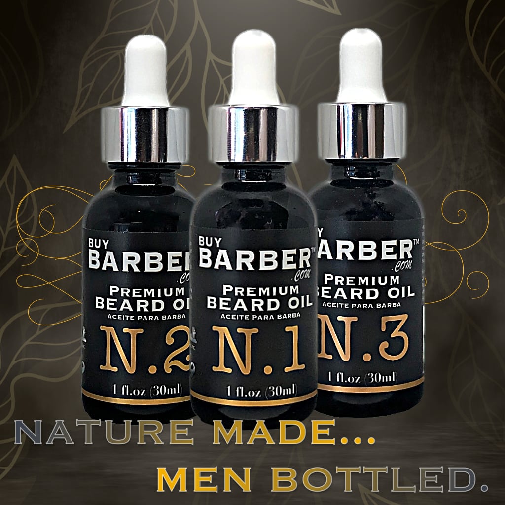 Buy Barber Premium Beard Oil N.2 - 1 fl oz/30ml - BUYBARBER.COM