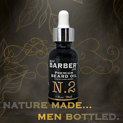 Buy Barber Premium Beard Oil N.2 - 1 fl oz/30ml - BUYBARBER.COM