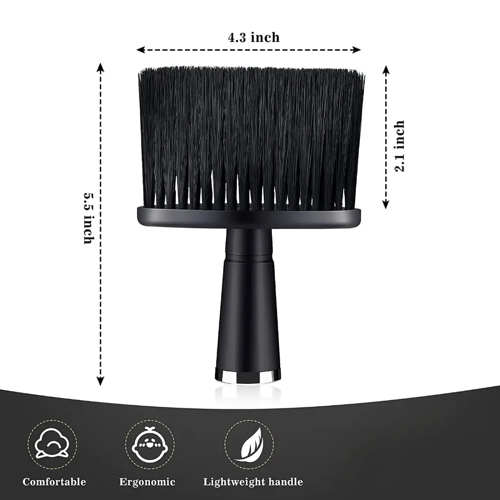 Extra-Wide Stand Up Neck Duster With Soft Nylon Bristles - BUYBARBER.COM
