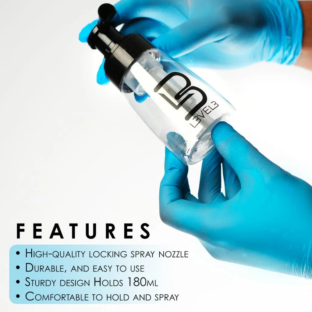 Level 3 Powder Bottle Spray - BUYBARBER.COM