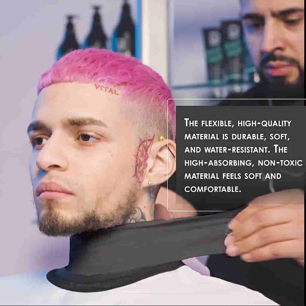 Level 3 Self Adhesive Neck Strips - Black - BUYBARBER.COM