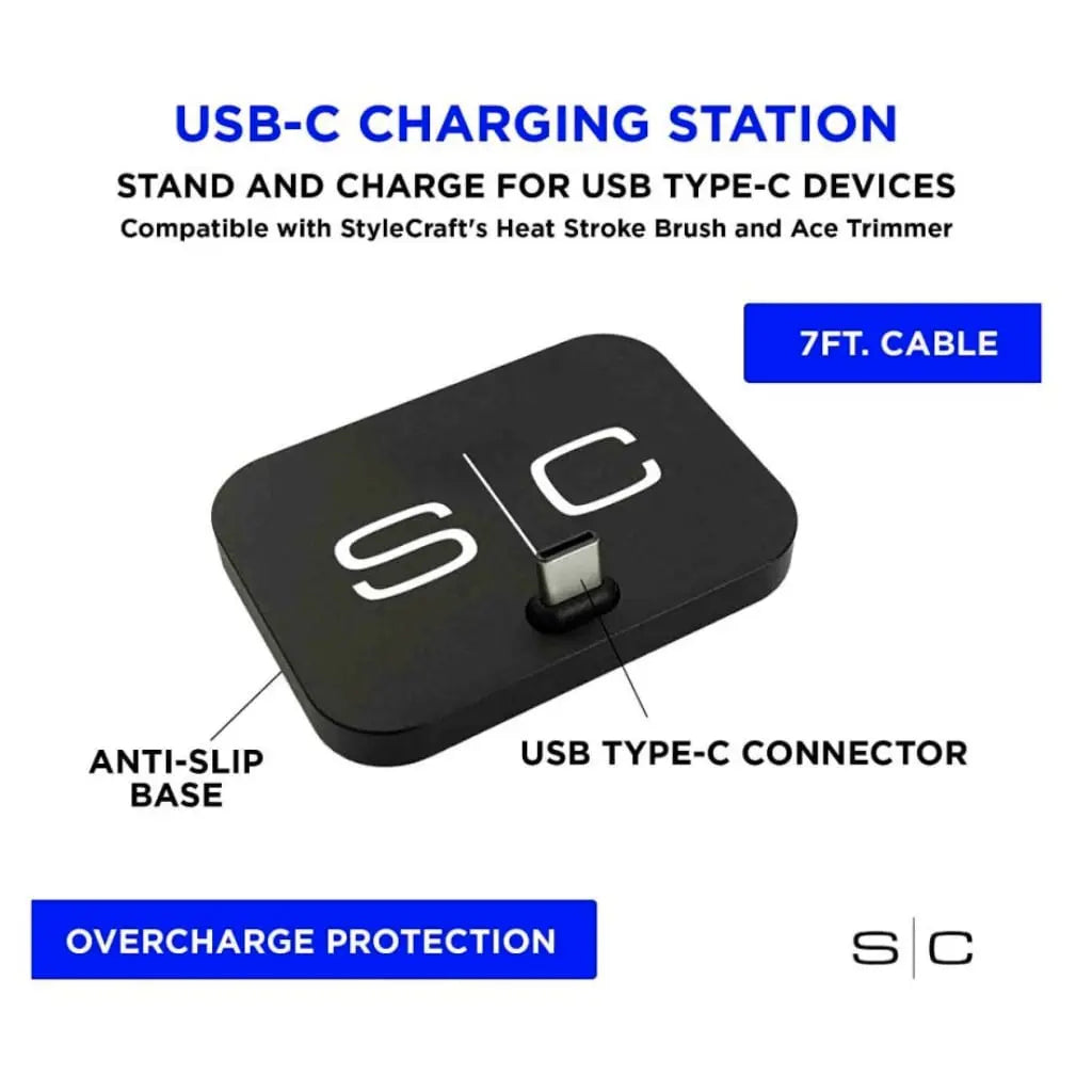 USB-C Charging Dock - BUYBARBER.COM