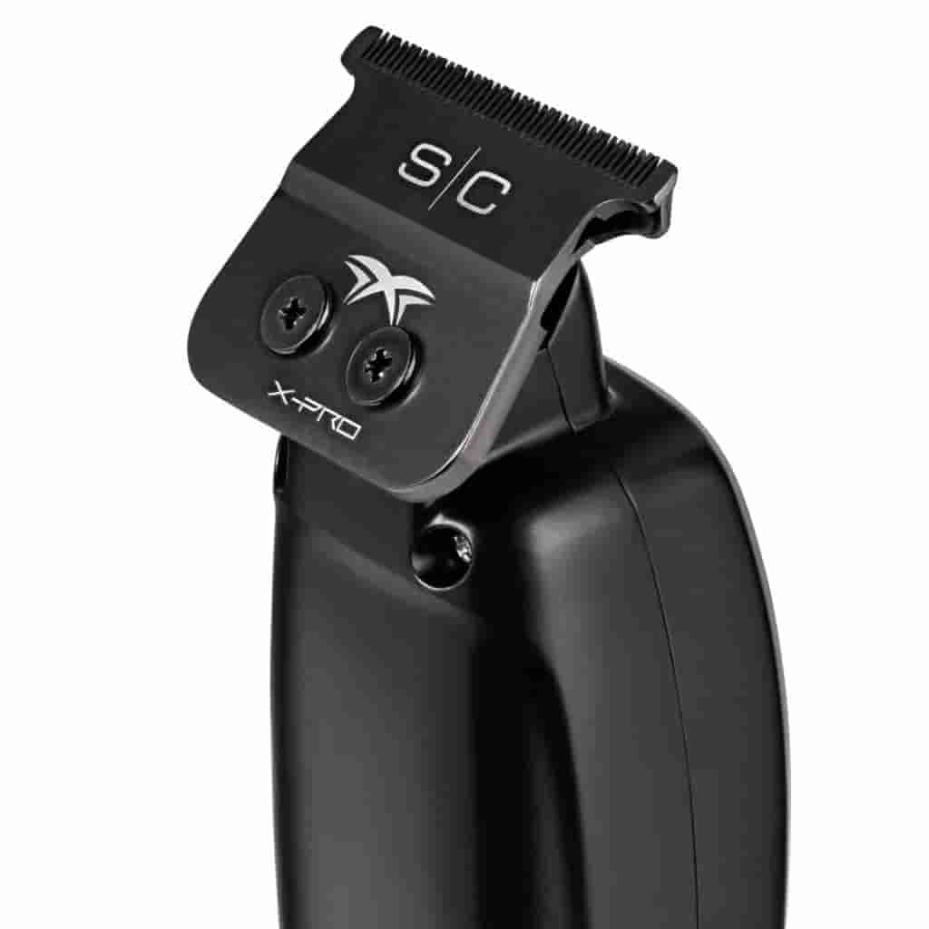 Saber Professional Full Metal Body Digital Brushless Motor Cordless Hair Trimmer - Black - BUYBARBER.COM