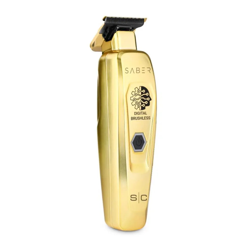 Saber - Professional Full Metal Body Digital Brushless Motor Cordless Hair Trimmer - BUYBARBER.COM