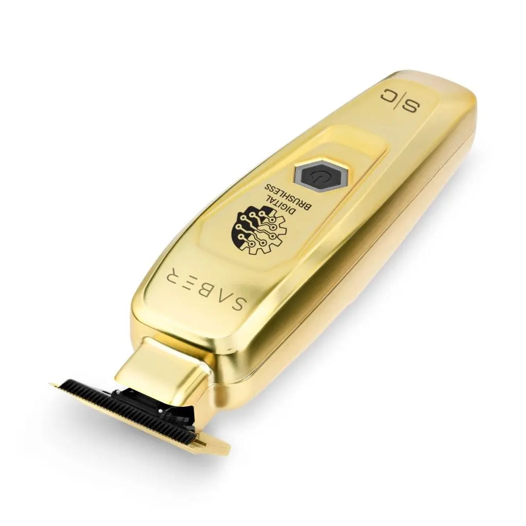 Saber - Professional Full Metal Body Digital Brushless Motor Cordless Hair Trimmer - BUYBARBER.COM