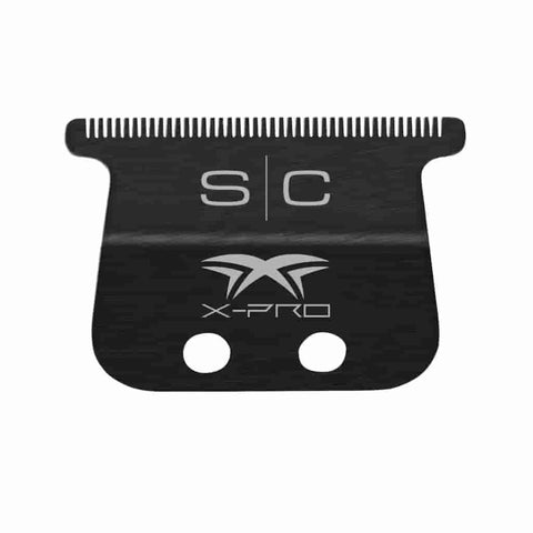 Replacement Fixed Blade Black Diamond Carbon DLC X-PRO Wide Hair Trimer Blade