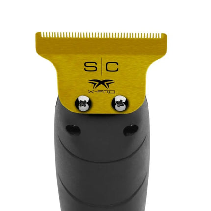 Classic Gold X-Pro Fixed Trimmer Blade w/ DLC Deep Tooth Cutter Shop BuyBarber