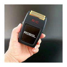 Rebel - Super Torque Motor Shaver with Gold Titanium Foil Head - BUYBARBER.COM