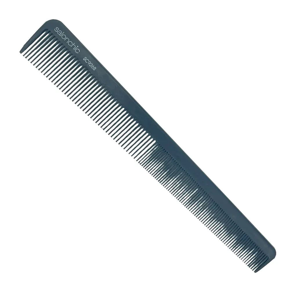 Barber Carbon Comb - 8" - BUYBARBER.COM