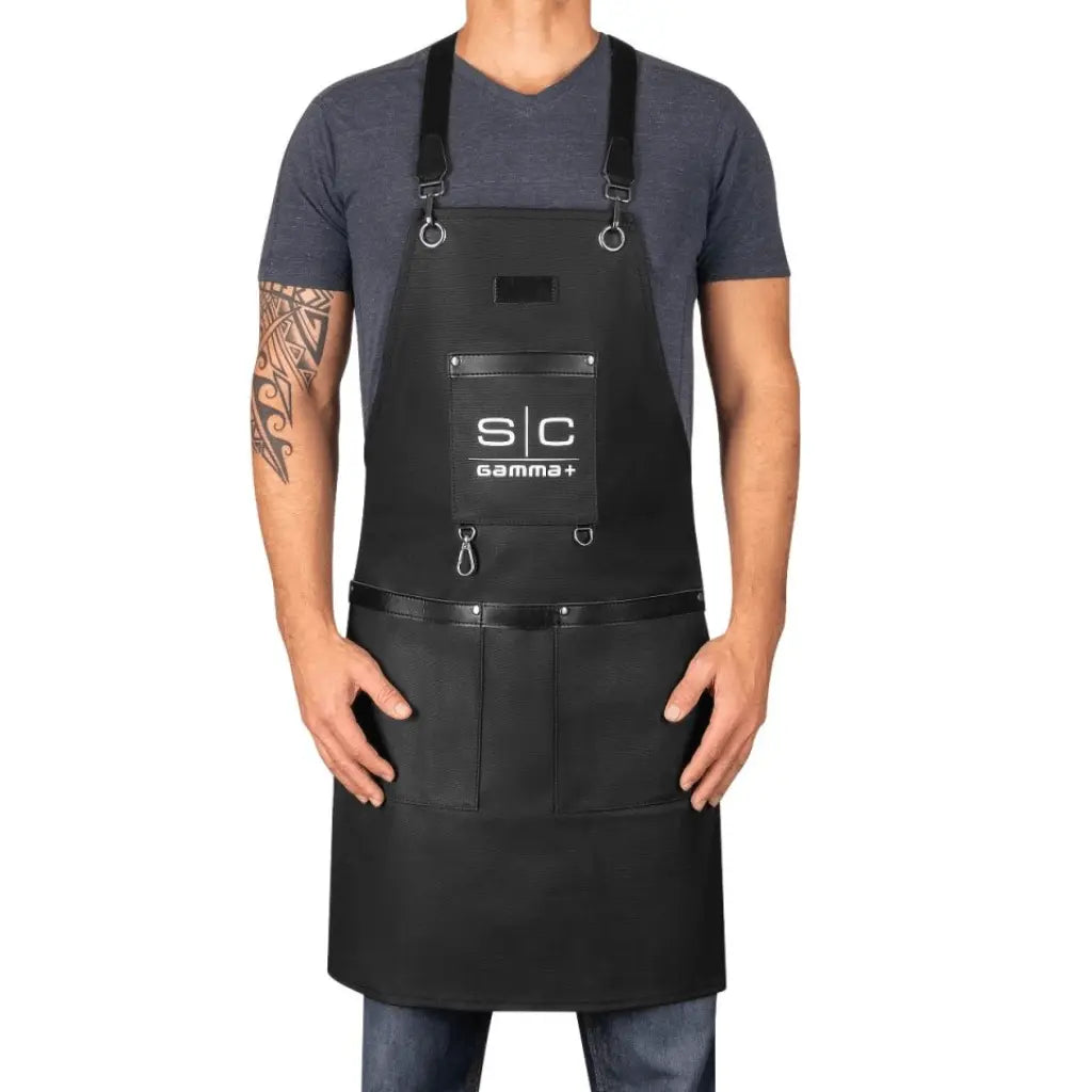 Heavy Weight Waterproof Professional Barber/Salon Apron Cross-Back Strap - BUYBARBER.COM