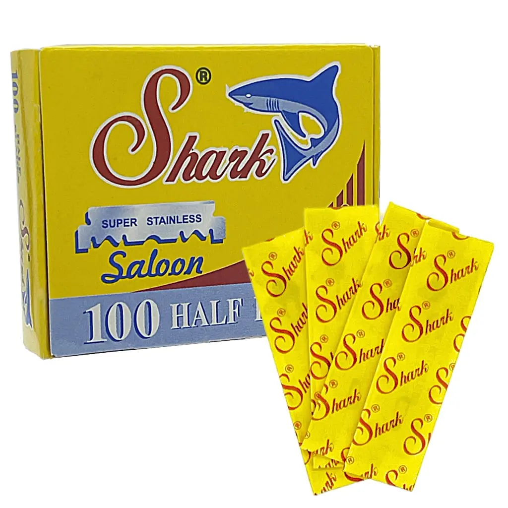 Shark Single Edge Blades 100 pack - BUYBARBER.COM