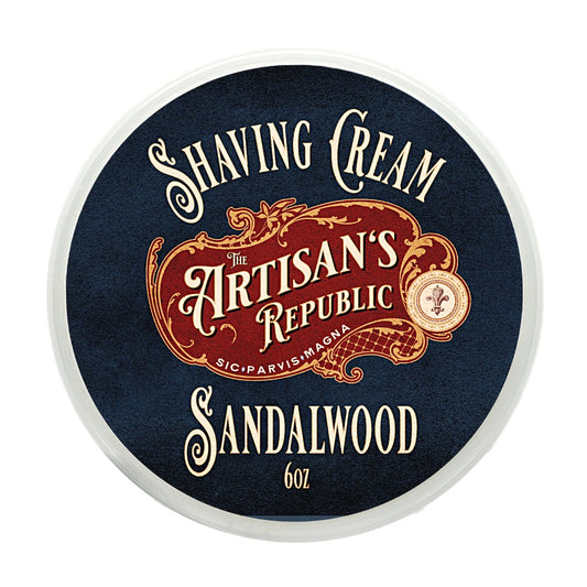 The Artisan's Republic Sandalwood Shaving Cream