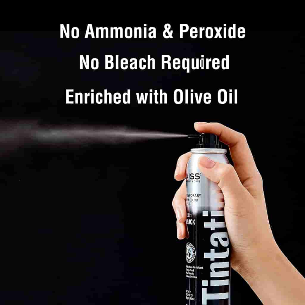 Tintation By Kiss Black Color Spray For Enhancement Kiss