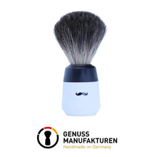 Art Collection Shaving Brush- Pure Badger-White- 21mm - BUYBARBER.COM