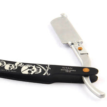 Titan Skull Straight  Razor - BUYBARBER.COM