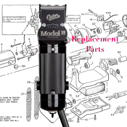 Oster Model 10 Replacement Cord with Strain Relief Oster