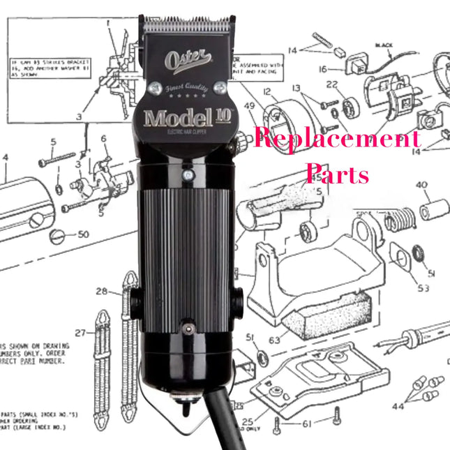 Oster Model 10 Replacement Cord with Strain Relief Oster
