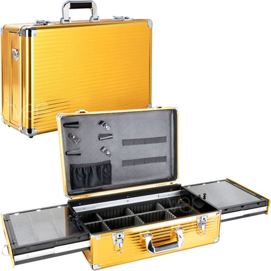 66 Clipper Professional Barber Portable Travel Case with Easy Slide Clipper Tray