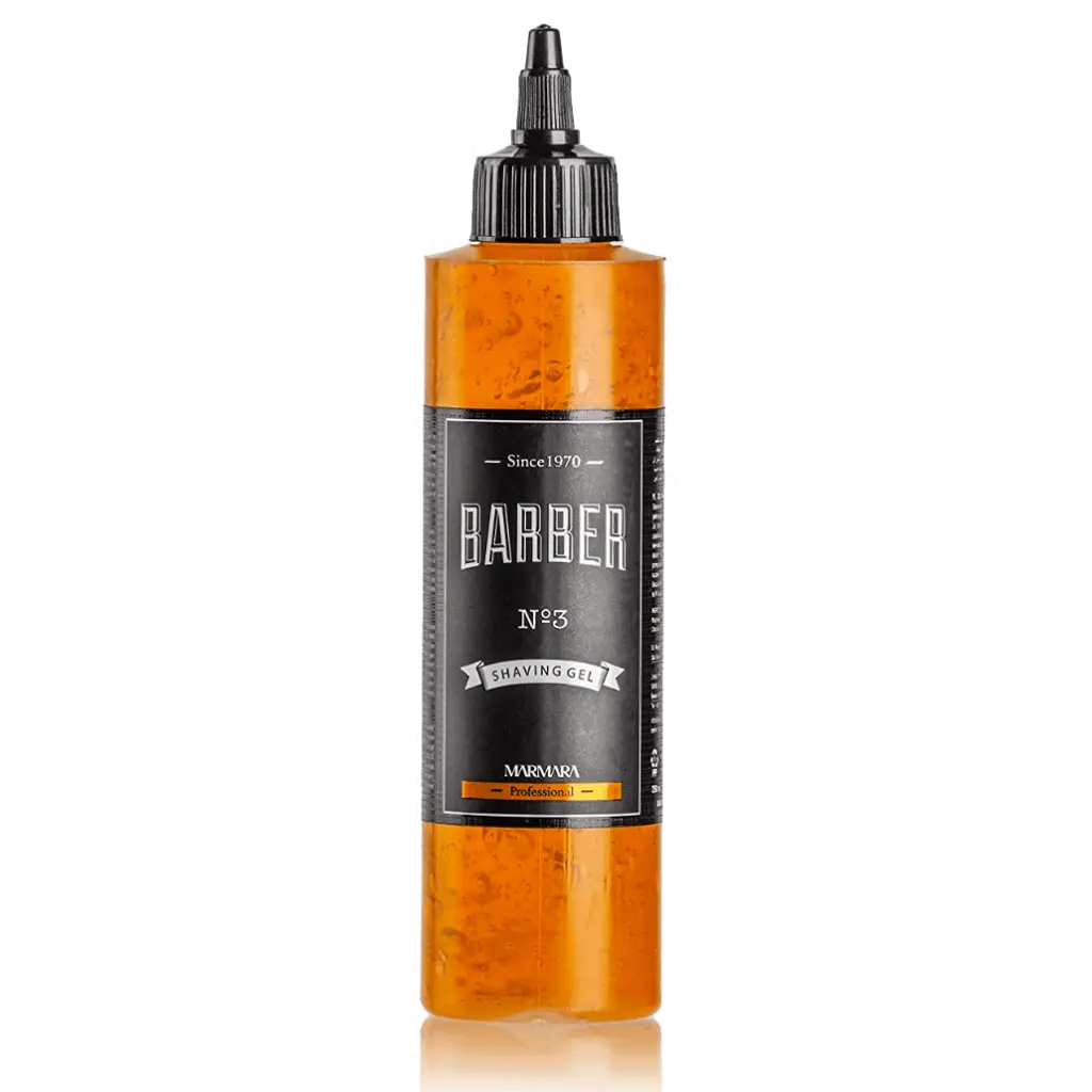 Marmara Barber Shaving Gel No3 (Orange) - 250ml 8.45oz - BUYBARBER.COM