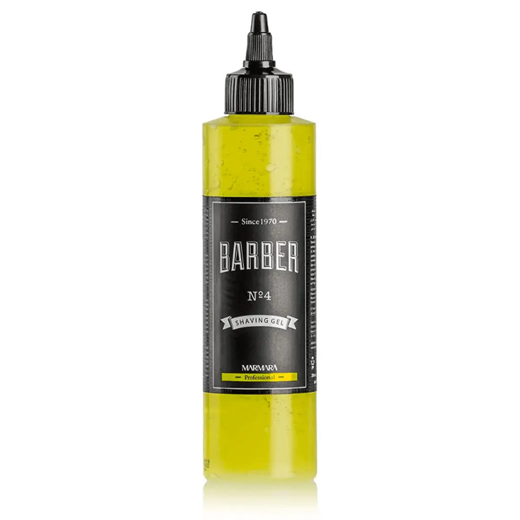 Marmara Barber Shaving Gel No4 (Yellow) - 250ml 8.45oz - BUYBARBER.COM
