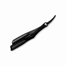 Black Straight Razor -Exposed Blade - BUYBARBER.COM