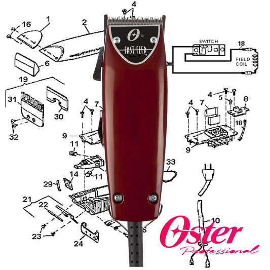 Oster Fast Feed Replacement Parts