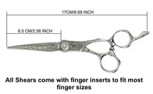 Hand Made Japan Hair Thinning Shears - 6 inch - BUYBARBER.COM
